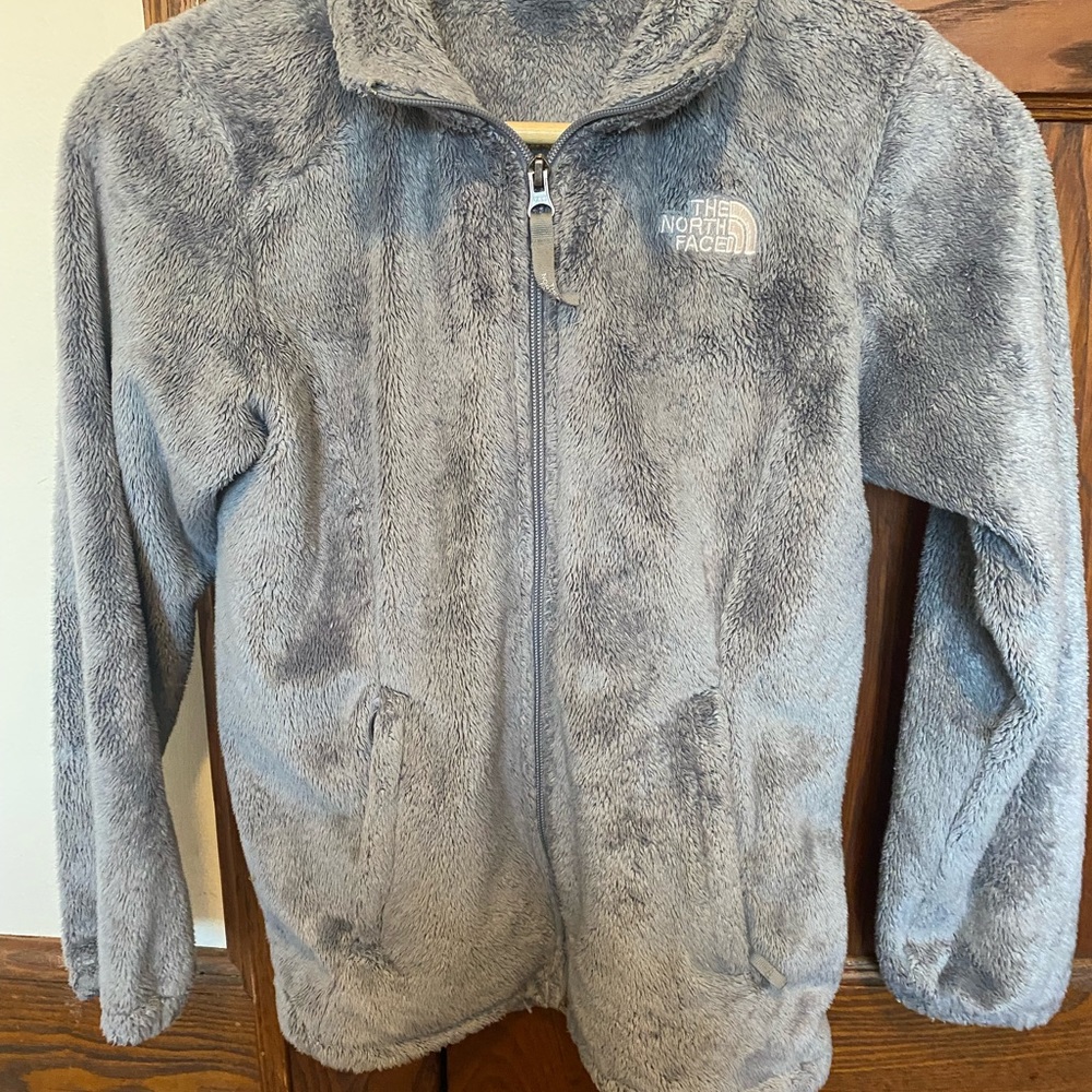 Authentic North Face used girls fleece size MEDIUM 10/12